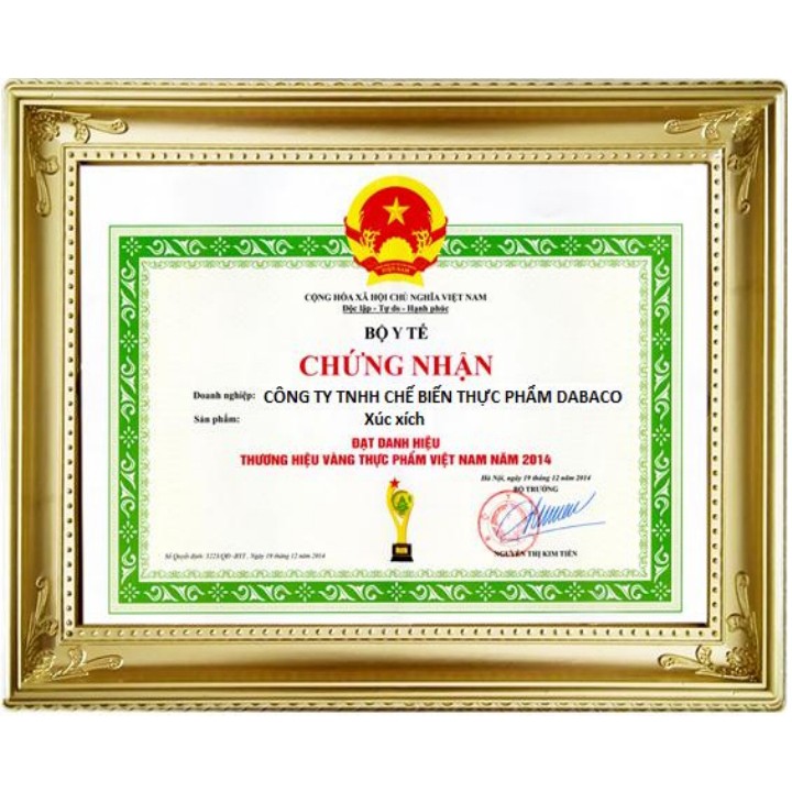 25 cây xúc xích tiệt trùng hương vị bò 150g bằng 5 gói như hình chuẩn Dabaco