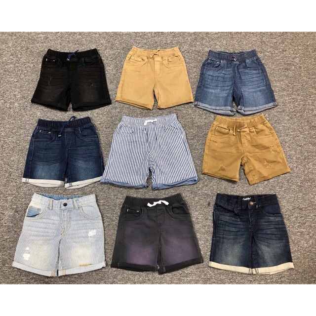 Quần short jean cat$jack
