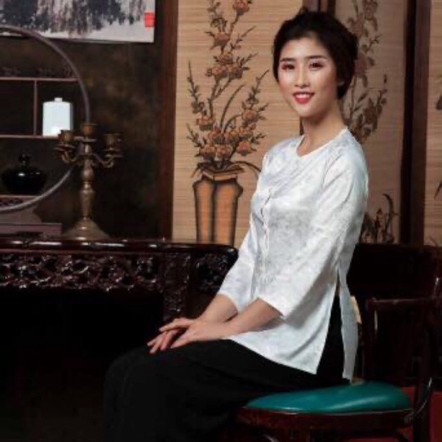 Áo bà ba nữ đi lễ chùa nhiều màu, chất liệu gấm lụa nhập khẩu cao cấp hàng thiết kế ADPH