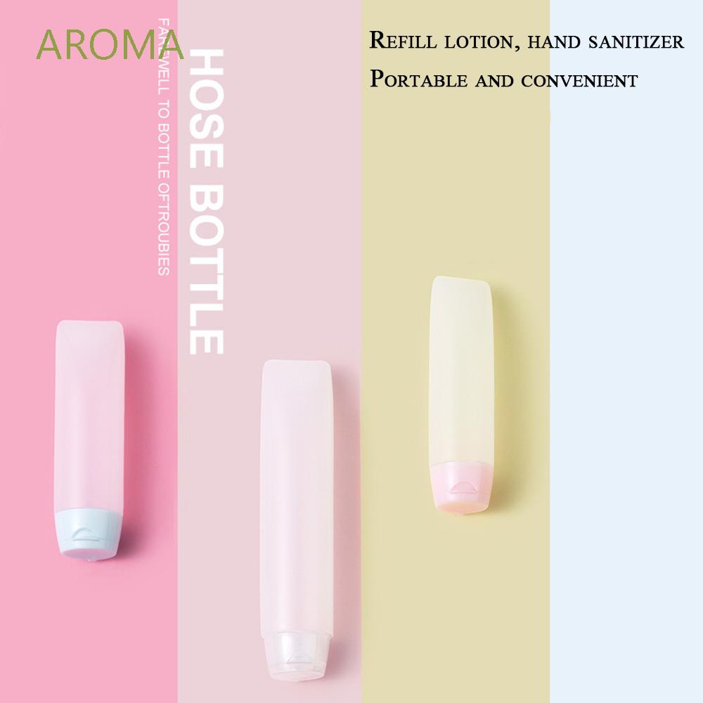 Chai nhựa đựng mỹ phẩm có thể gập lại thiết kế tiện dụng