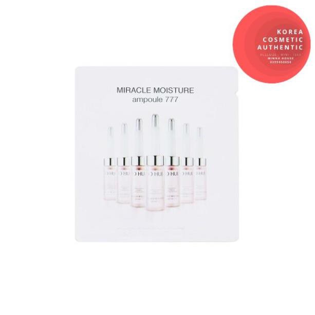 Combo 10 Gói Tinh Chất phục hồi hoàn hảo  OHUI Miracle Moisture Ampoule 777 | BigBuy360 - bigbuy360.vn