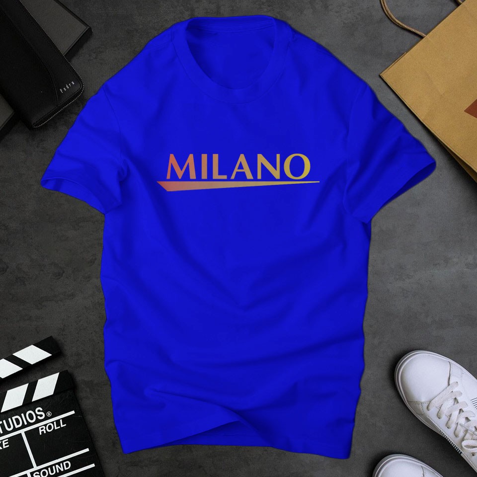 ÁO THUN THỂ THAO MILANO LOGO 7 MÀU ĐẸP | ÁO THUN NAM BIG SIZE | UR SPORT