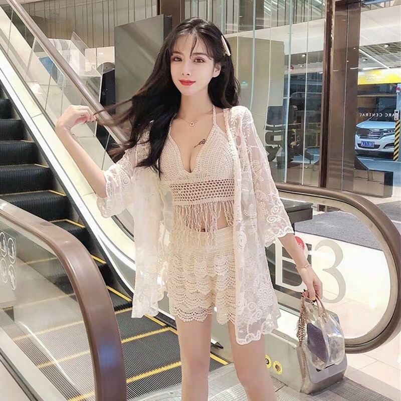 Bộ đi biển 3 chi tiết cực xinh