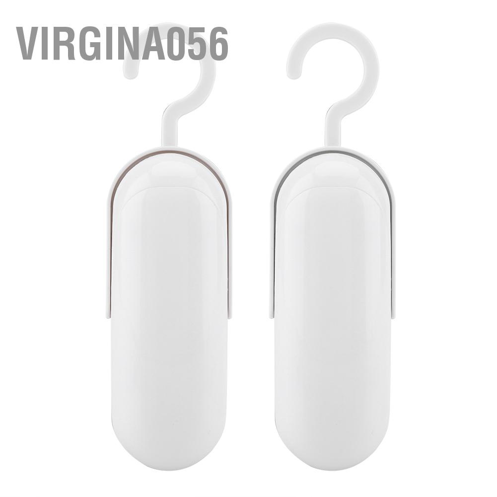 Virgina056 Mini Handheld Heat Sealer Plastic Bag Airtight Food Storage Battery Excluded