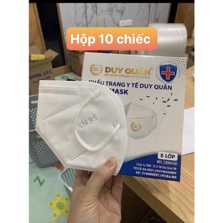Hộp 10 chiếc khẩu trang n95 ko van duy quân