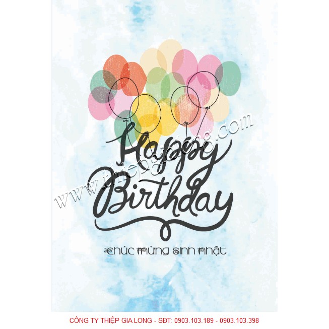 Thiệp Chúc Mừng Sinh Nhật Đẹp, Mẫu Thiệp Sinh Nhật Sang Trọng Phù Hợp Để Tặng Cho Bạn Bè, Nhân Viên, Khách Hàng