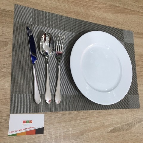 tấm lót bàn ăn cao cấp placemat đủ size hình chữ nhật