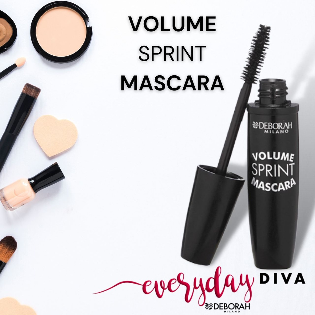 Mascara chống thấm nước Deborah Volume Sprint -12Gr