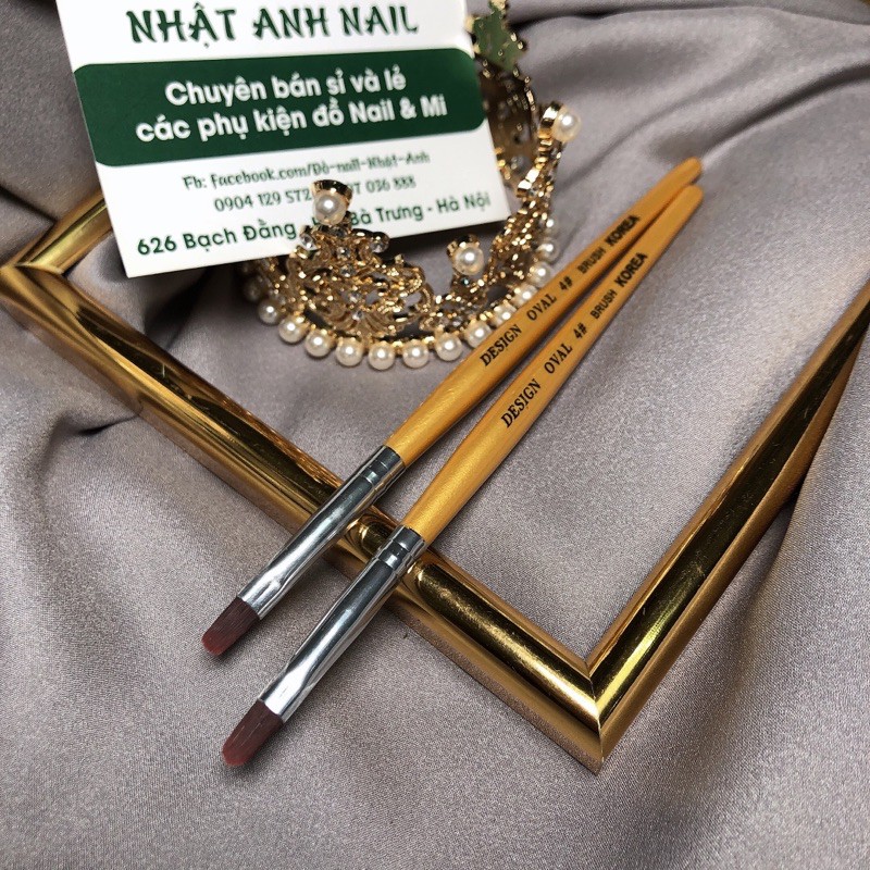 Cọ đắp gel, bút đắp gel tròn Ouli