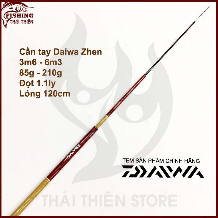 Cần câu tay Daiwa Zhen