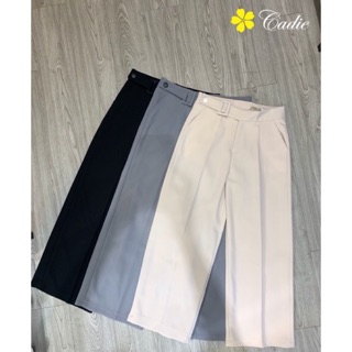 Quần tây nữ baggy ❤️ống rộng đai mango cadie 050 sale 28% hot hot mẫu mới