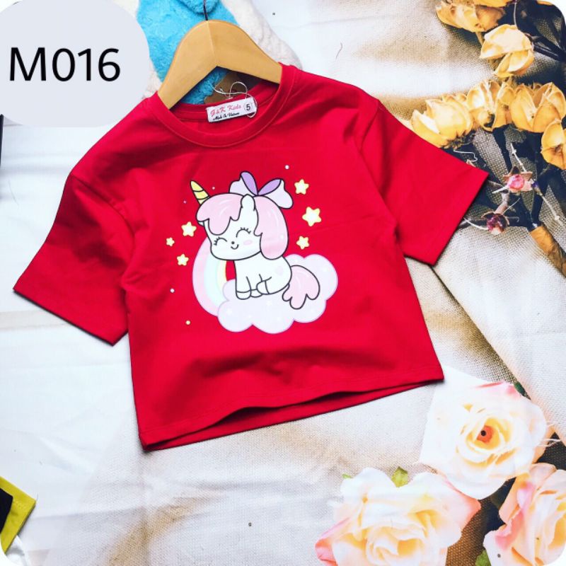 Áo croptop pony siêu cute cho gái yêu diện hè