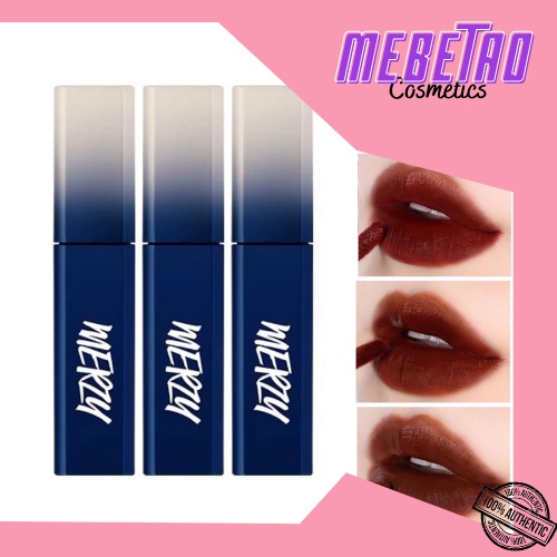 HOT NEW 2020)Son Kem Lì Merzy The First Velvet Tint version 3 bản xanh