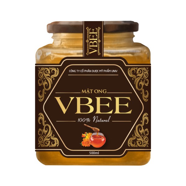 Mật ong hoa rừng Tây Bắc VBEE 500ml