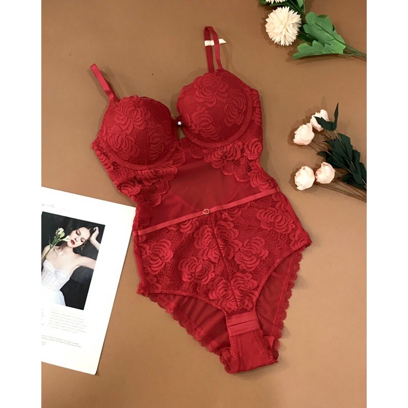 Bodysuit ren có gọng và mút kiểu dáng sexy | BigBuy360 - bigbuy360.vn