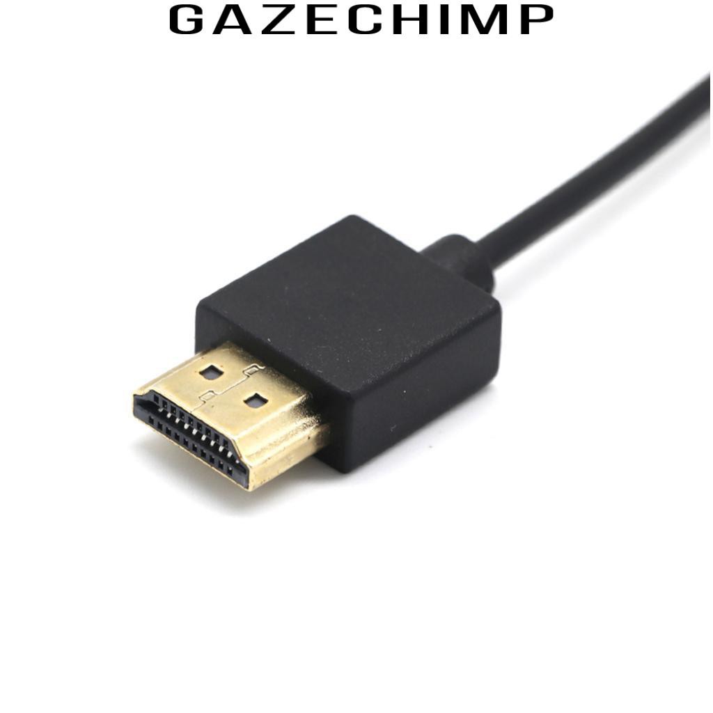 Dây cáp sạc màu đen chuyển đổi từ USB sang cổng HDMI HDTV