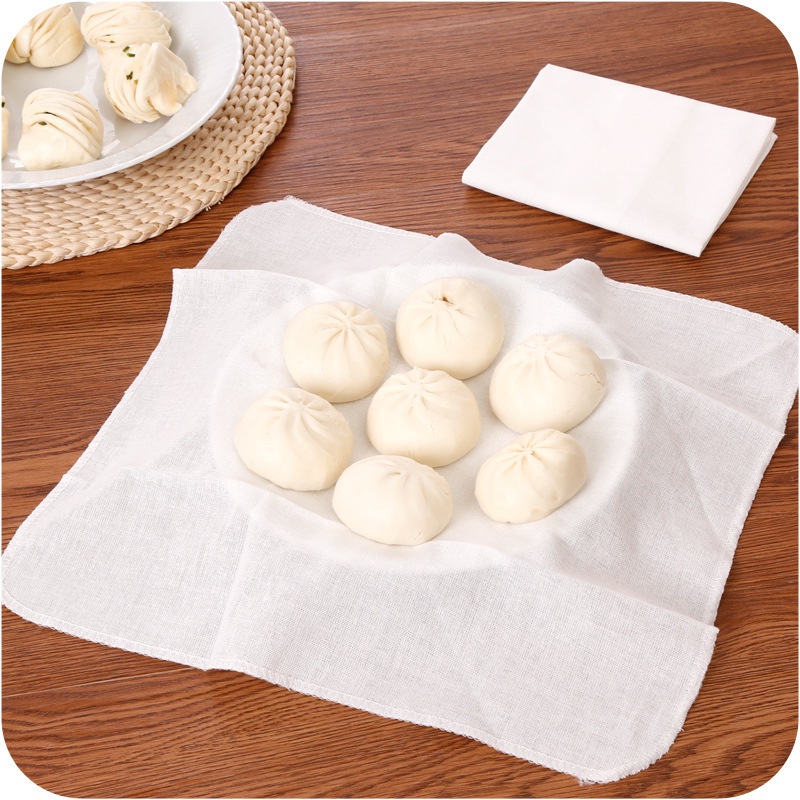 Khăn Vải Hấp Bánh Bao, Màn Thầu: Lót, Phủ Bánh