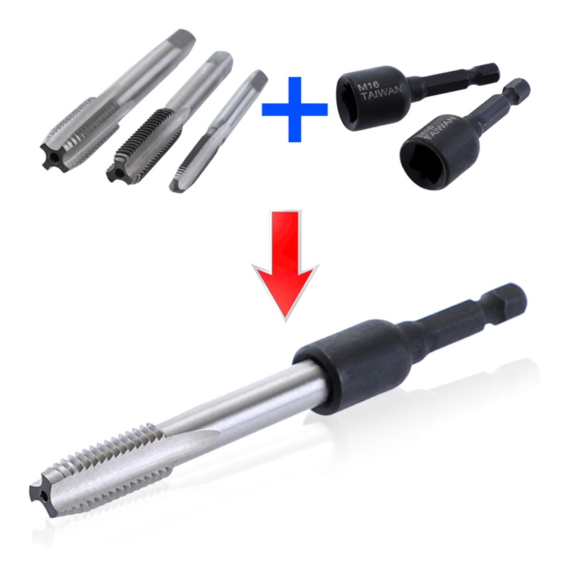 Bộ 8 Đầu Nối Vòi Nước Lục Giác 1 / 4 '' Chất Lượng Cao