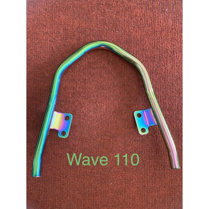 Tay xách (cảng sau) độ titan/đen dành cho wave 110, wave100