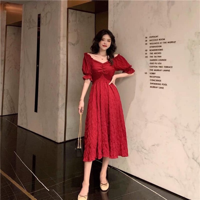 Đầm nữ hàng QC