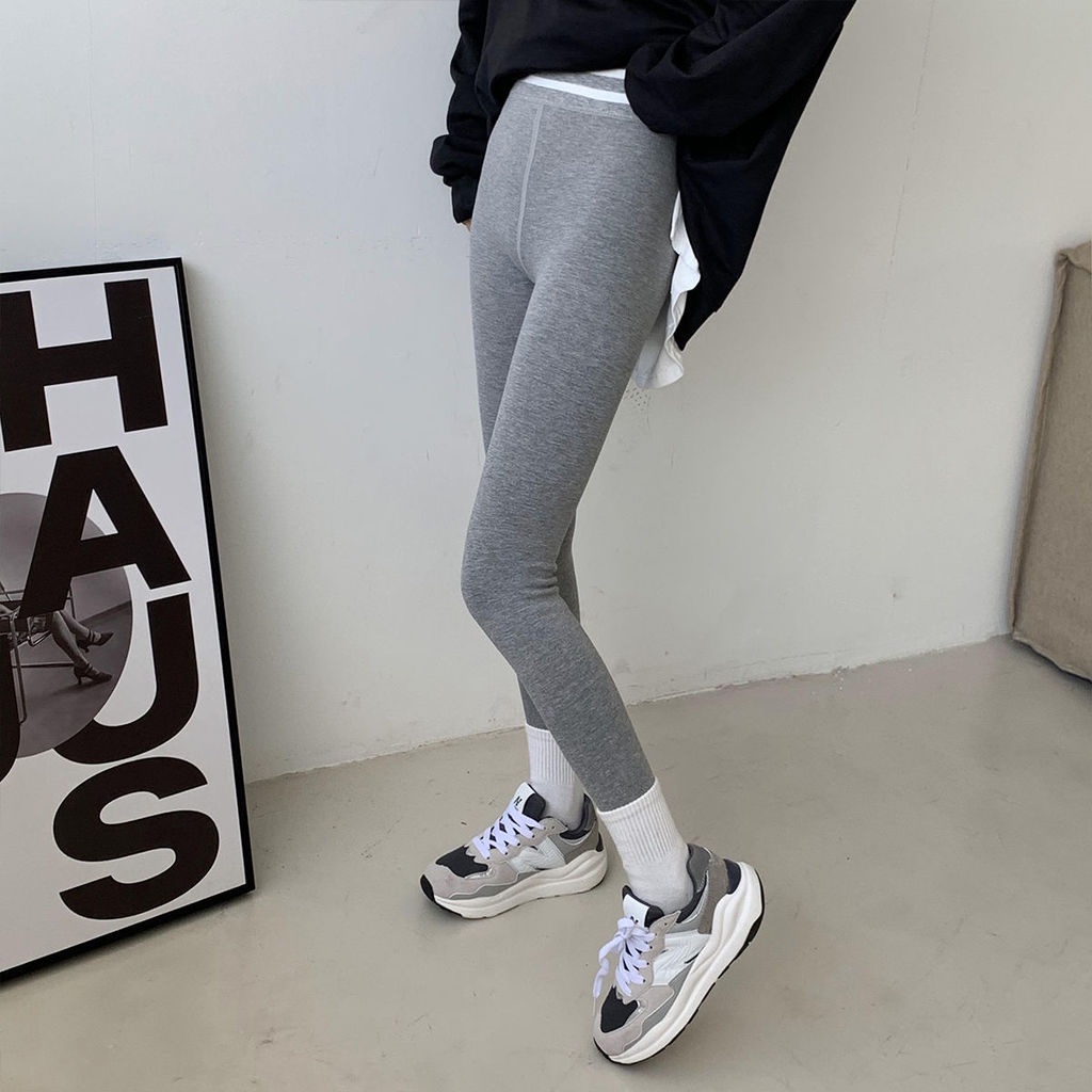 Quần legging lót nhung giữ ấm thời trang dành cho nữ