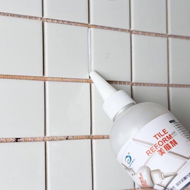 🍀TILE REFORM KOREA - sơn chỉ đi viền, che vết nứt, làm sạch mới các đường ghép keo sơn🍀