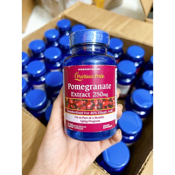 Viên uống chống nắng nội sinh và làm đẹp da Puritan’s Pride 250mg