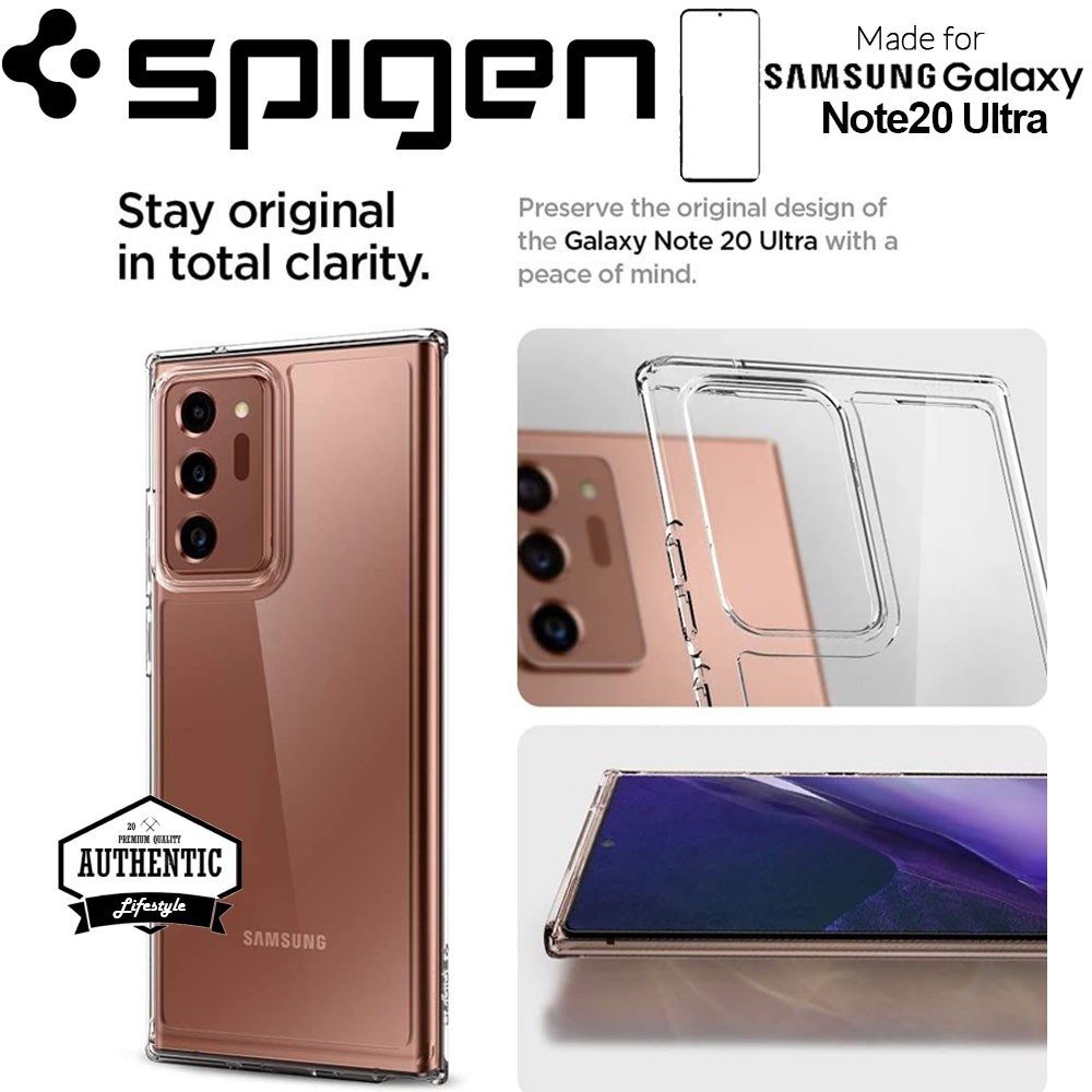 Ốp Lưng Spigen Crystal Flex Samsung Galaxy Note 20 / Note 20 Ultra - Chống Sốc Chuẩn Quân Đội Mỹ