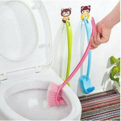 Cọ Toilet 2 Đầu Cầm Tay Tiện Lợi