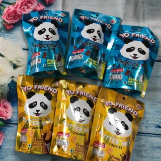 Bánh gấu chấm kem Yo Friend Thái Lan