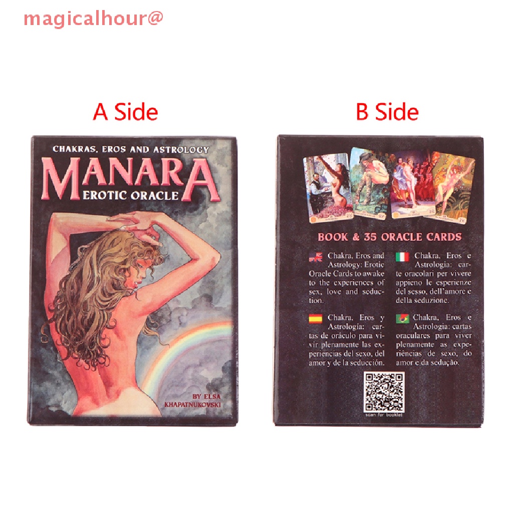 Bộ Bài Tarot magicalhour Manara Erotic Oracle Mới