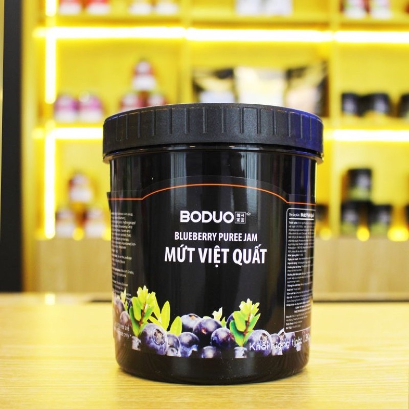 Sốt Mứt Việt Quất Boduo 1.3kg