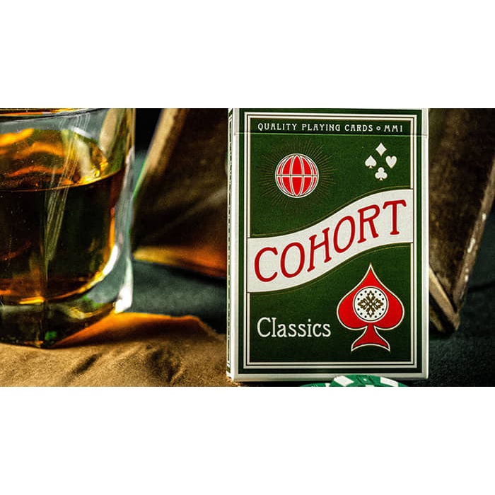 Bài tây ảo thuật chính hãng từ Mỹ : Green Cohorts  Playing Cards