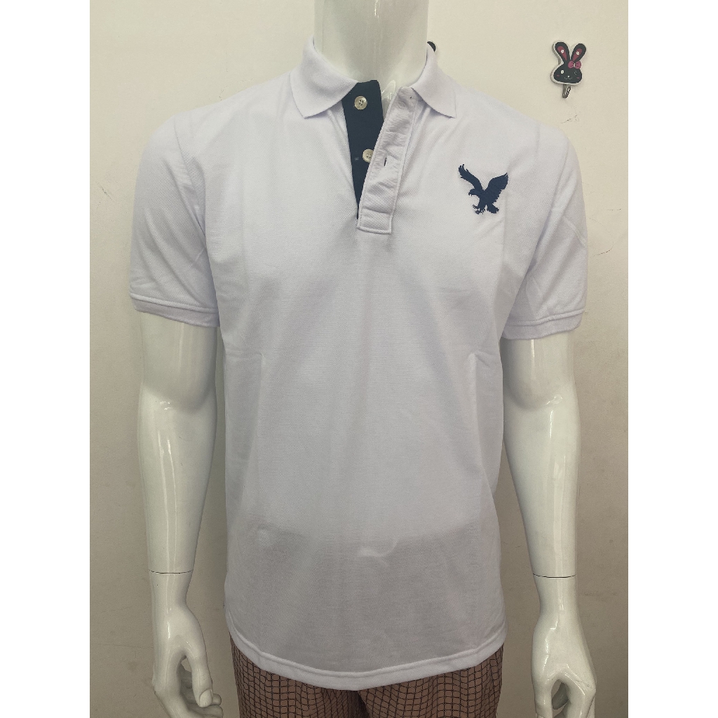 [ẢNH THẬT] Áo thun nam ngắn tay cổ bẻ thêu đại bàng - LZ FASHION- PS008 | BigBuy360 - bigbuy360.vn