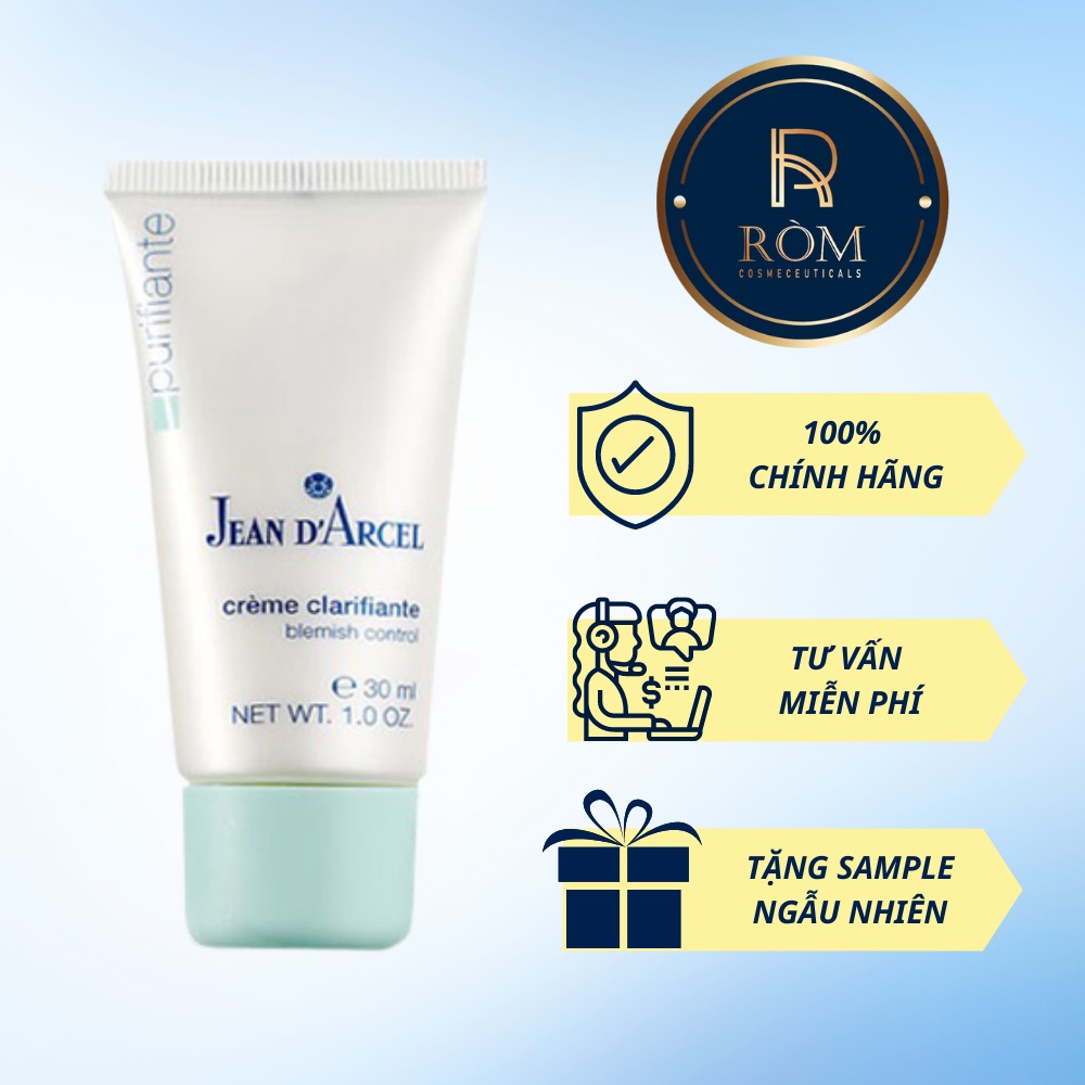 Kem giảm mụn Cấp Tốc Jean D'Arcel Blemish Control