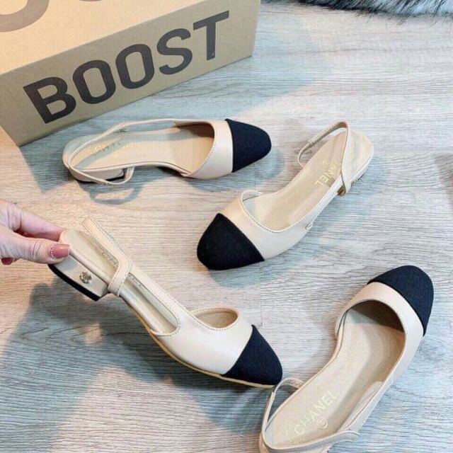Giày  cao gót khoét eo cn đế 2 cm