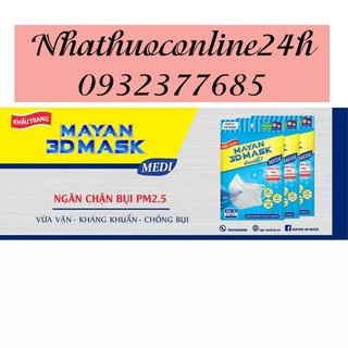 Khẩu trang Mayan 3D Mask (túi 5 chiếc)