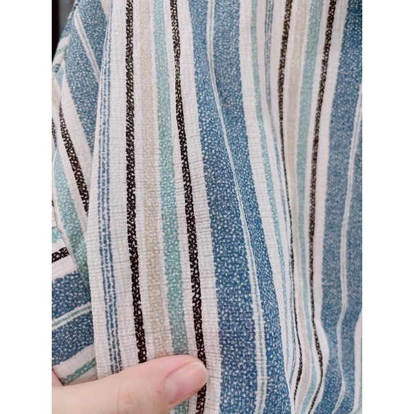 Áo kẻ dây rút xuất dư xịn