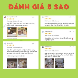 Hạt điều rang muối A Cồ Nut Store 500g