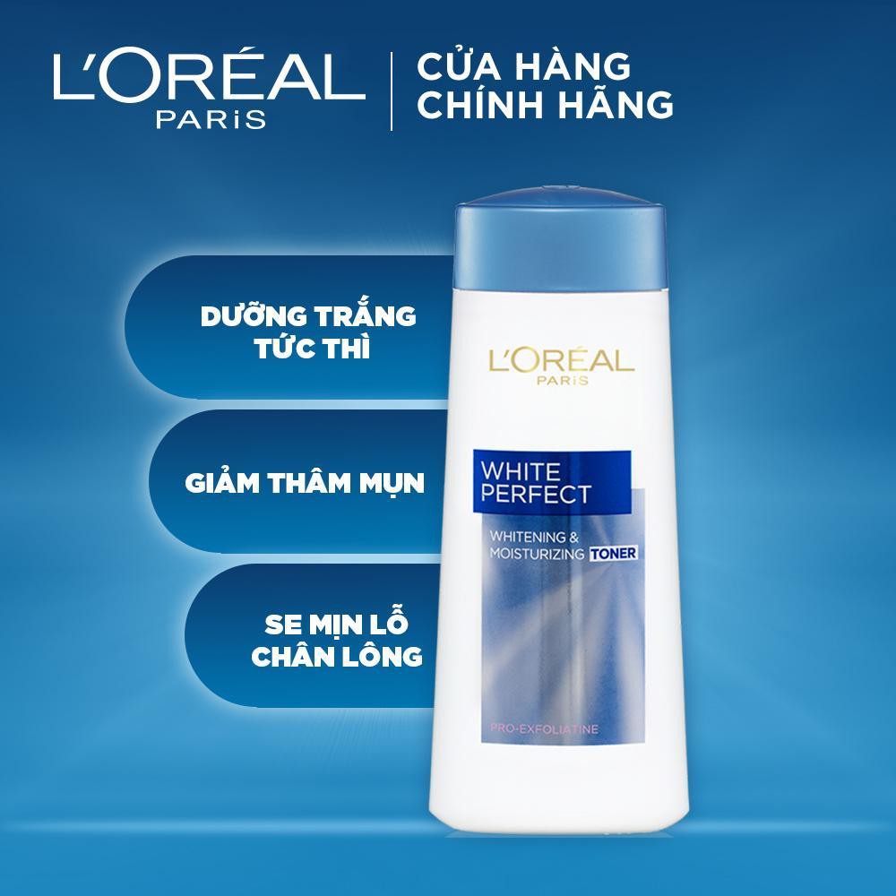 (Chính Hãng) NƯỚC HOA HỒNG SE KHÍT LỖ CHÂN LÔNG VÀ TRẮNG MỊN DA WHITE PERFECT