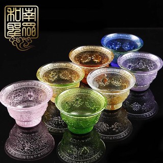 Chén Cúng Lưu Ly Nhỏ-Trung.