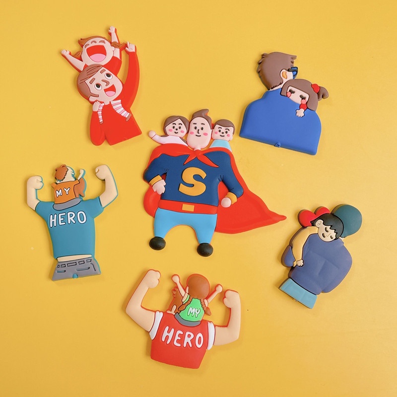 [Spot] Mô hình trang trí bánh kem ngày của cha và con cái chất lượng cao