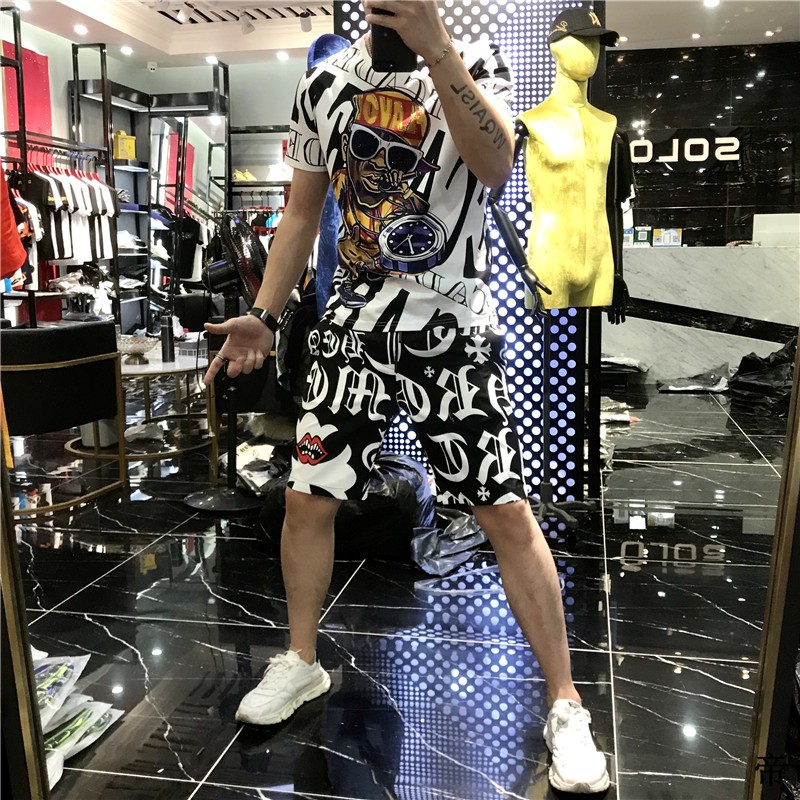 Bộ đồ thể thao nam, Bộ Thể Thao Nam Mùa Hè đi biển cá tính chất liệu thun lạnh cao cấp mềm mịn thoáng mát | BigBuy360 - bigbuy360.vn