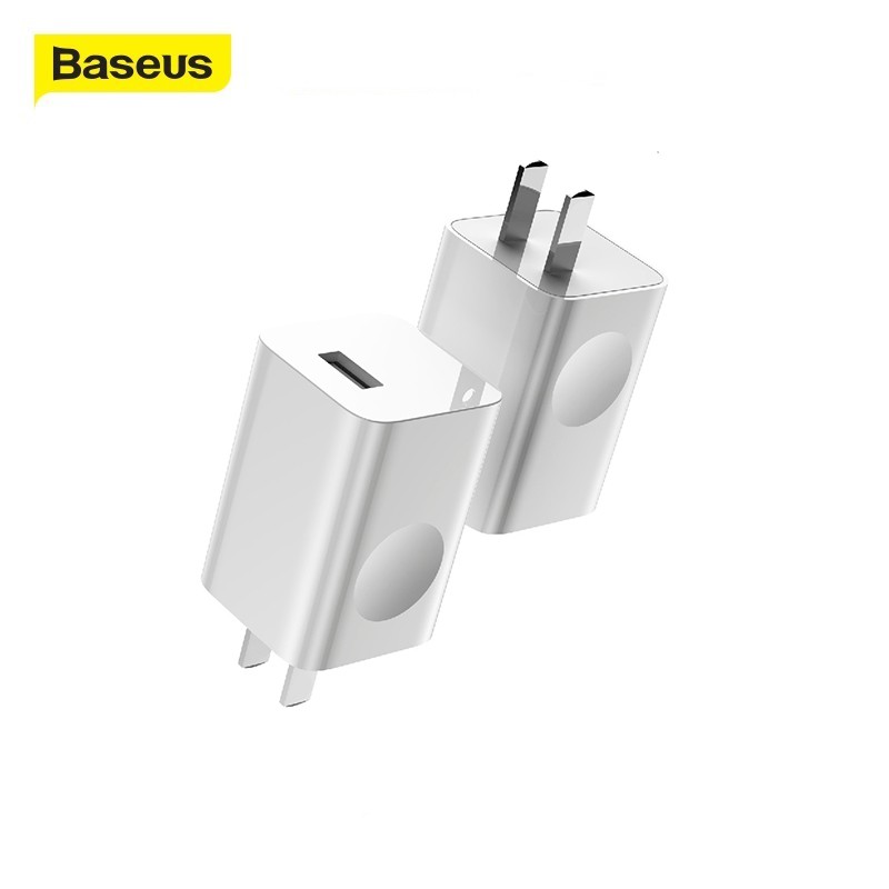Củ sạc nhanh 5V/3A Baseus Quick Charge chân cắm dẹt thiết kế nhỏ gọn cho mọi thiết bị
