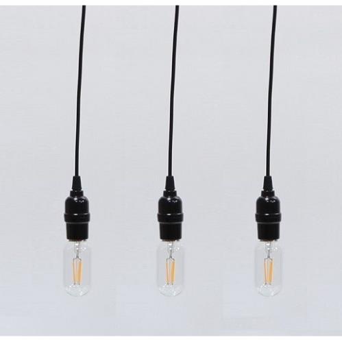 Bộ 3 dây đèn thả cổ điển Vintage bóng led Edison G45 4W