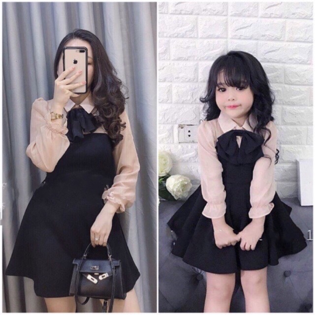 Combo sỉ váy mẹ và bé