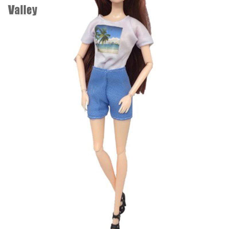 1 Bộ Đồ Thời Trang Cho Búp Bê Barbie