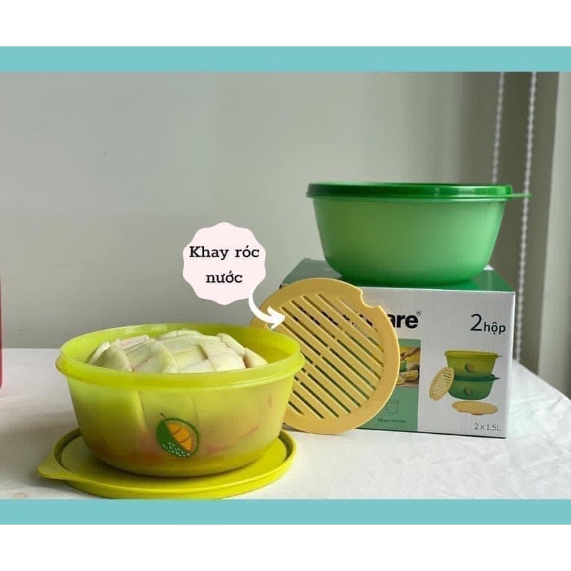 SET 2 HỘP 1.5L - TUPPERWARE VIỆT