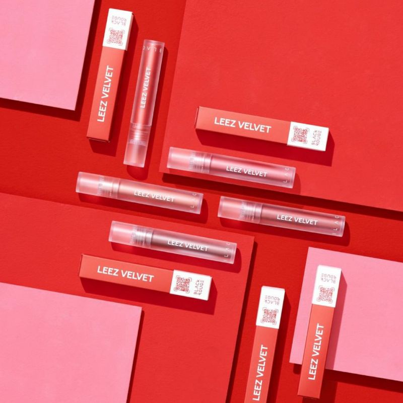 Son kem BLACK ROUGE Leez Velvet Tint mềm mướt căng mọng mịn môi Blackrouge BLRO12