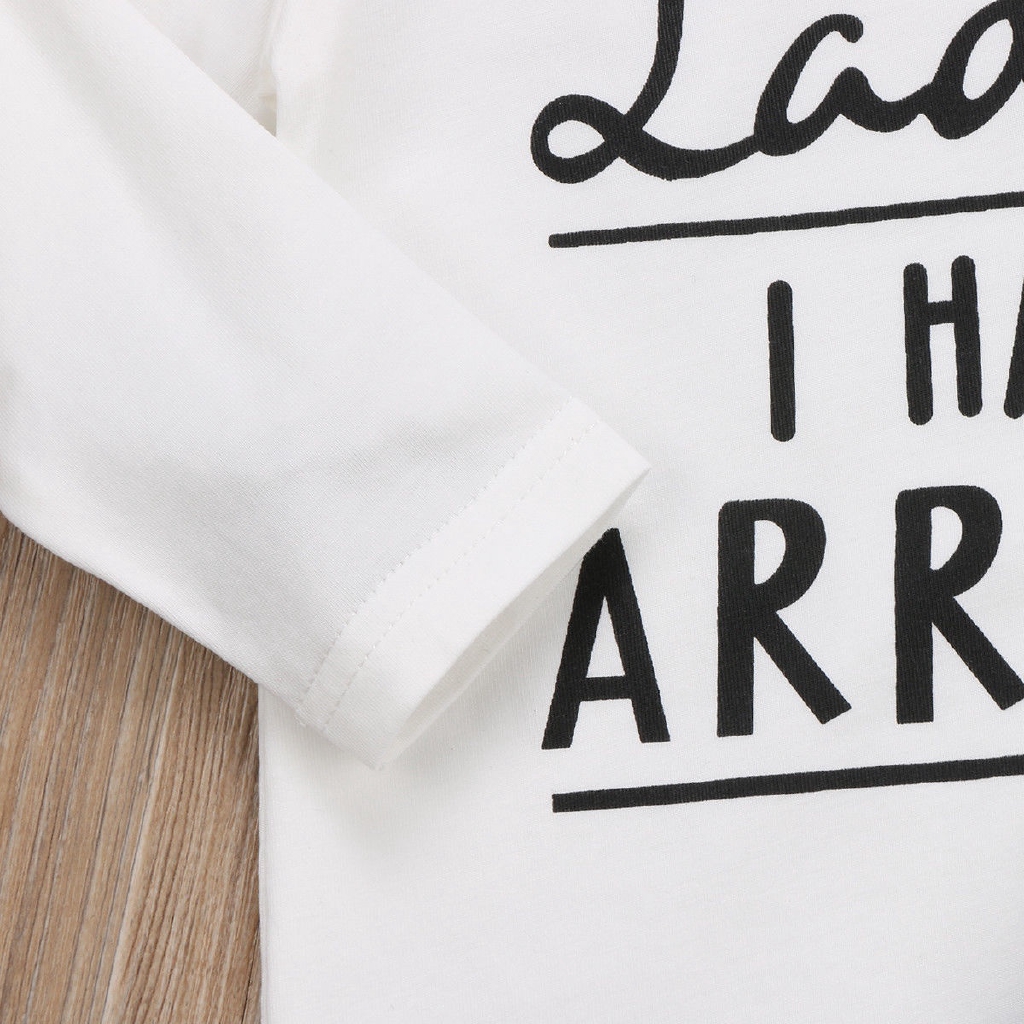 ღ♛ღ3PCS Toddler Kids Baby Boys Tops T-shirt Pants Leggings Hat Outfits Set Clothes